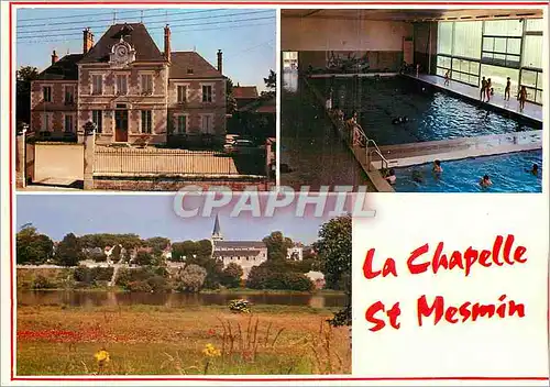 Moderne Karte La Chapelle St Mesmin (Loiret) La Mairie