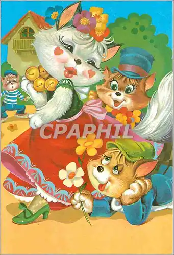 Cartes postales moderne Chats