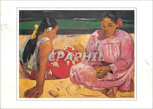 Moderne Karte Paul Gauguin Femmes de Tahiti