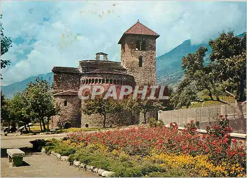 Moderne Karte Aime (Savoie) Basilique St-Martin