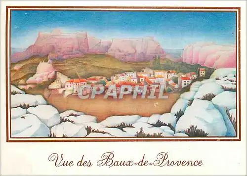 Cartes postales moderne Les Baux de Provence par Jacques Lebrun