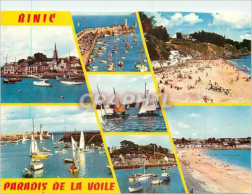 Cartes postales moderne Binic Paradis de la Voile