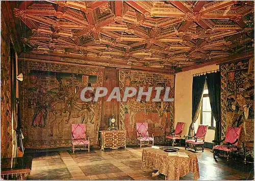 Moderne Karte Chateau de Lapalisse (Alher) Salle des Tapissenes