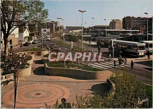 Cartes postales moderne Gennevilliers (Hauts-de-Seine) La gare d'autobus