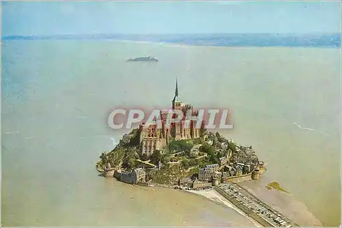 Moderne Karte Le Mont Saint-Michel (Manche)