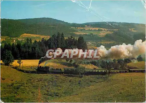 Cartes postales moderne Le Train a vapeur Velay Vivarais