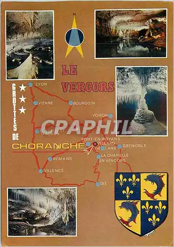 Cartes postales moderne Grotte de Choranche