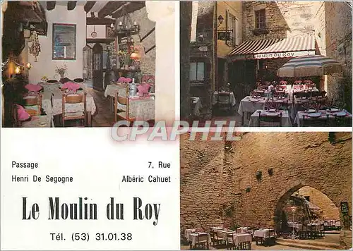 Cartes postales moderne Le Moulin du Roy Passage Henri de Segogne Rue Alberic Cahuet Civrieux