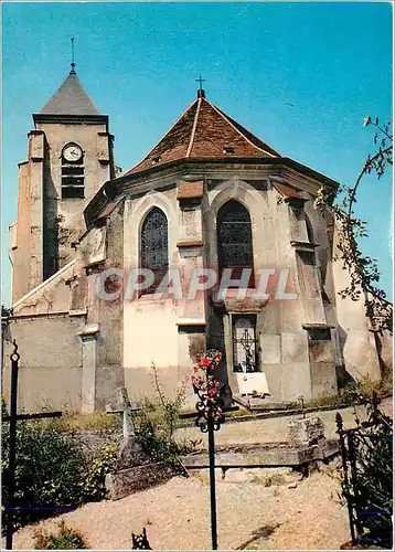 Moderne Karte Chelles (S et M) L'eglise St Andre de Chelles