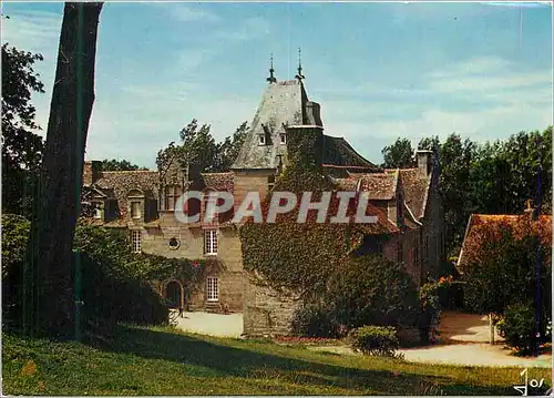 Cartes postales moderne Bretagne Chateaux de Bretagne Le Chateau de Tronjoy en Cleder