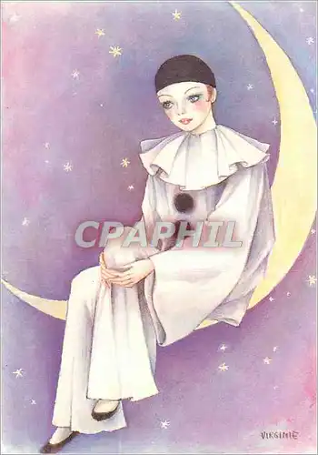 Cartes postales moderne Pierrot