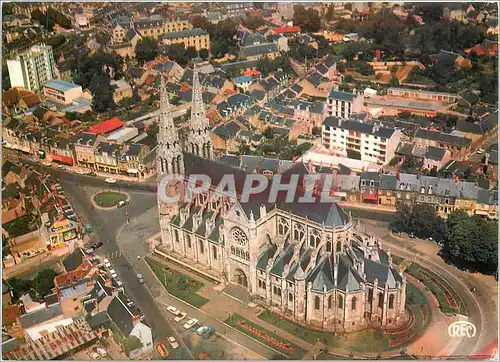 Cartes postales moderne Chateauroux (Indre) Eglise St-Andre Quartier St-Luc vue aerienne