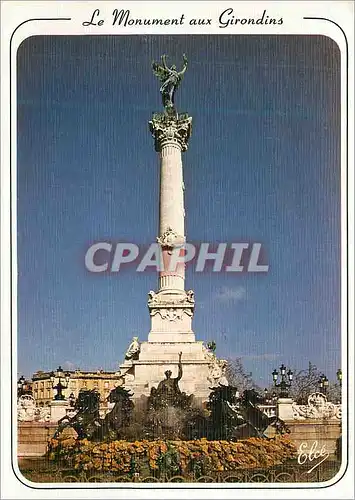 Cartes postales moderne Bordeaux Le Monument aux Girondins