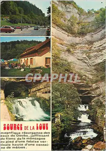 Cartes postales moderne La Source de la Loue