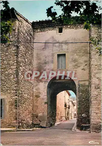 Moderne Karte Espeluche (Drome) Porte d'entree du village