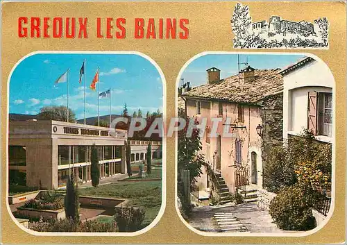 Cartes postales moderne Gredux Les Bains (Alpes de Haute-Provence) Tourisme