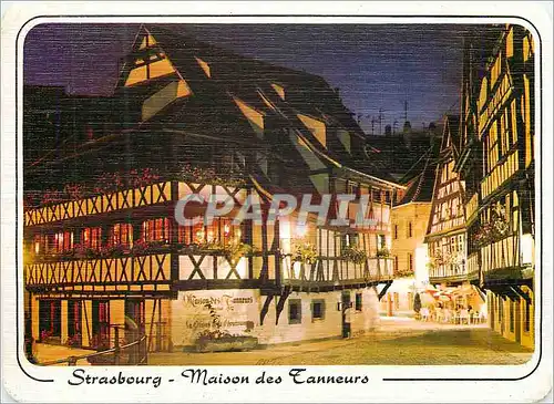 Moderne Karte Strasbourg Maison des Tanneurs