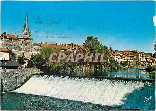 Cartes postales moderne Aurillac (Cantal) La Ville et la Jordanne