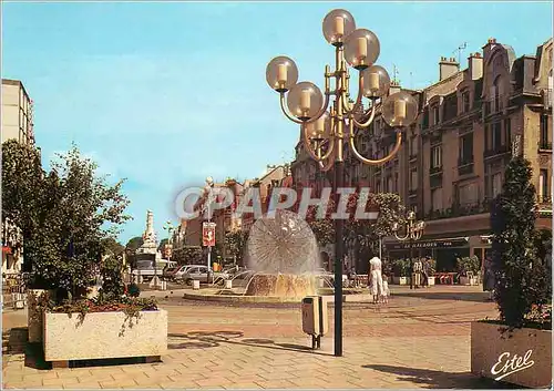 Moderne Karte Reims (Marne) La place Drouet d'Erlon