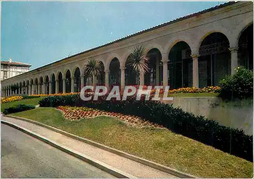 Moderne Karte Castres (Tarn) Arcades de la Galerie et par terre face a l'hotel de Ville