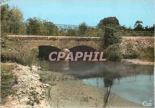 Moderne Karte Lugny-Champagne (Cher) Le Pont du Ragnon