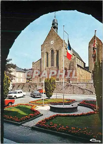 Moderne Karte Mortain (Manche) L'eglise