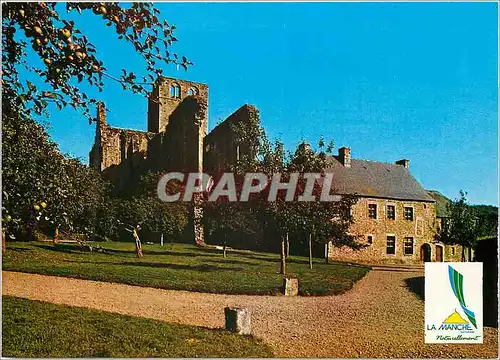 Cartes postales moderne Abbaye de Hambey (Manche) Les ruines