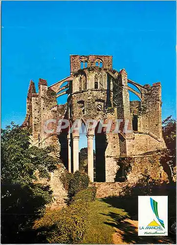 Cartes postales moderne Abbaye de Hambey (Manche) L'eglise vue de l'abside