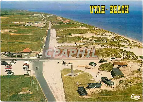 Moderne Karte Utah-Beach (Manche) Sainte Marie du Mont Militaria