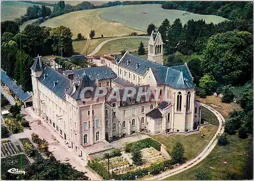 Cartes postales moderne Arcis-le-Ponsart (Marne) Vue aerienne Abbaye Notre-Dame d'Igny