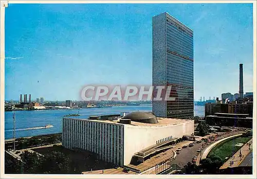 Moderne Karte New York City United Nations