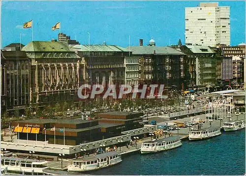 Cartes postales moderne Hamburg Junfernstieg