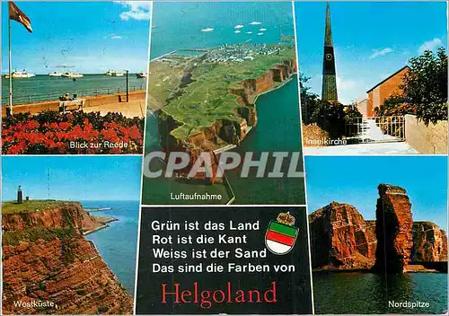Cartes postales moderne Helgoland