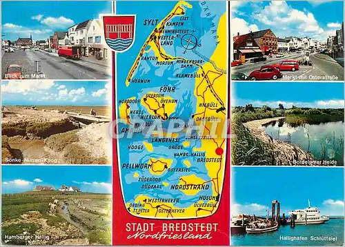 Cartes postales moderne Stadt Bredstedt