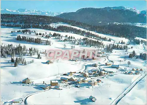 Cartes postales moderne Le Cure Frontiere Franco-Suisse La Dole et les Alpes