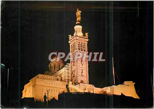 Cartes postales moderne Marseille Basilique de Notre Dame de la Garde