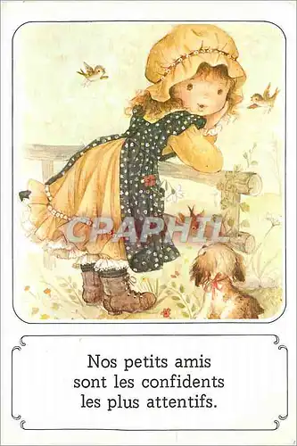 Cartes postales moderne Nos petits amis sont les confidents les plus attentifs
