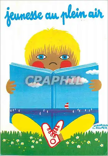Cartes postales moderne Jeunesse au plein air