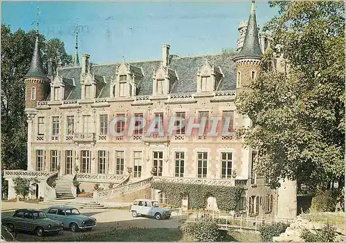 Moderne Karte Saint-Florent sur Cher (Cher) Le Chateau L'Hotel de Ville