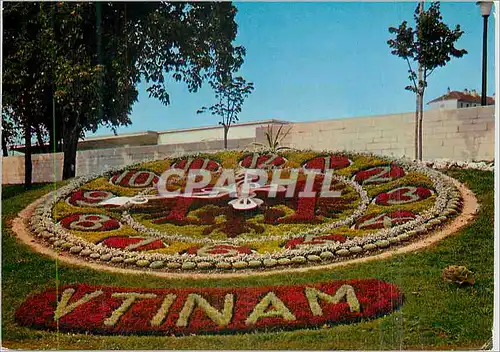 Moderne Karte Besancon (Doubs) L'Horloge Florale