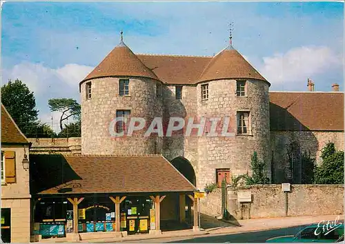 Moderne Karte Dourdan (Essonne) Le Chateau dresse par Philippe Auguste en 1222