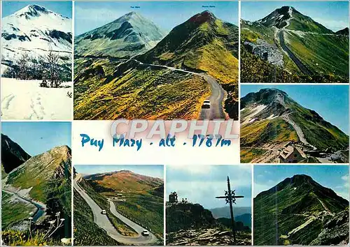 Cartes postales moderne En Auvergne Puy Mary