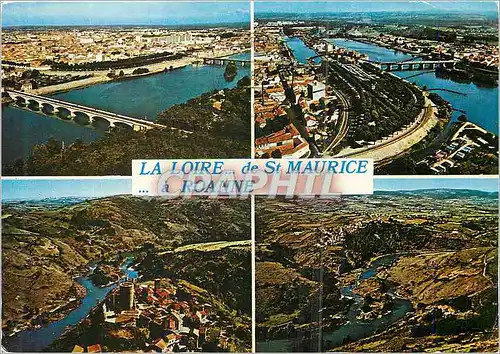 Cartes postales moderne La Loire de St Maurice a Roanne