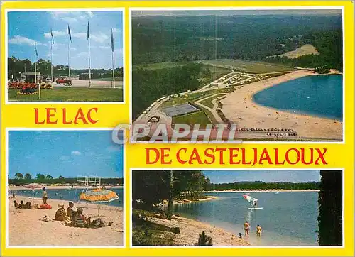 Cartes postales moderne Casteljaloux (L et Gar) Le lac de Clarens