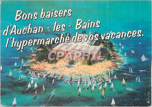 Cartes postales moderne Auchan-les-Bains l'hypermarche de vos vacances