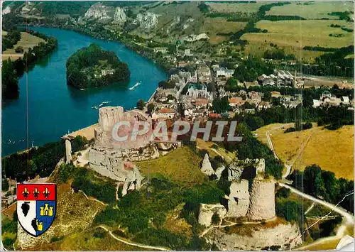 Cartes postales moderne Les Andelys (Eure) Vue aerienne