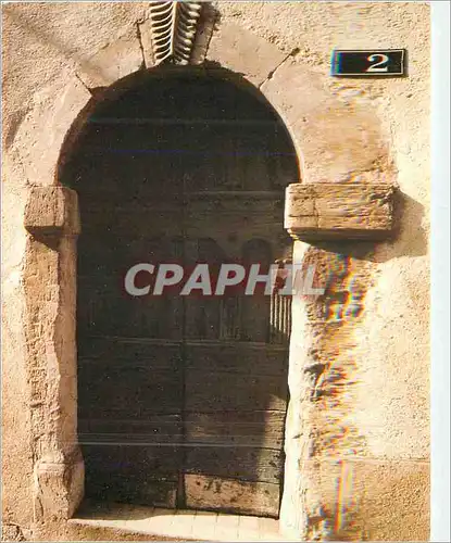 Cartes postales moderne Saint-Pons de Thomieres Porte romane dans la ville ancienne