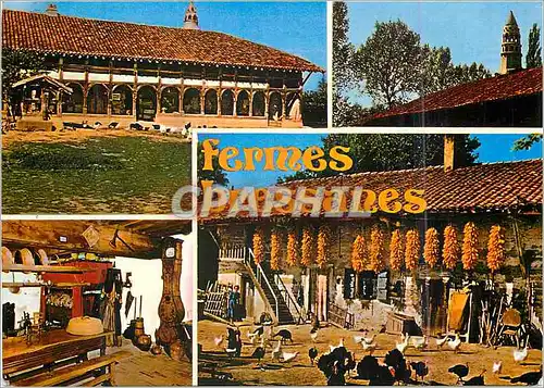 Moderne Karte Fermes Bressanes