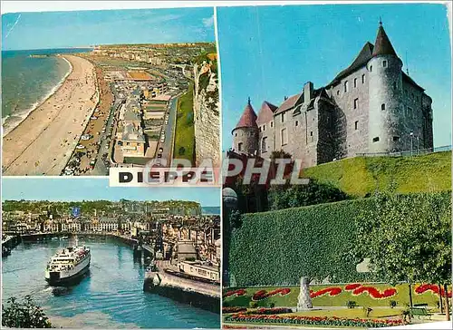 Cartes postales moderne La Cote Normandie Dieppe (Seine-Maritime)