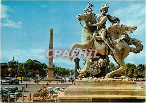 Cartes postales moderne Paris Le Mercure de Coysevox et la Place de la Concorde